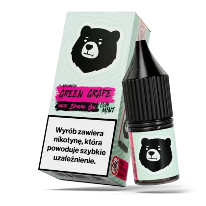 Liquid Go Bears Salt Drops 8ml 20mg Green Grape