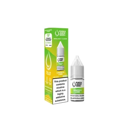Pukka Juice Lemon & Lime 5000 E Liquid - Nicotine Strength#20mg>10mg