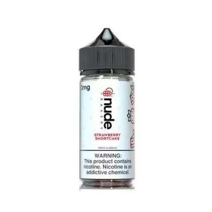 Nude Bakery E-Liquid – Strawberry Shortcake 120ml