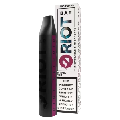 Cherry Fizz Riot Bar Disposable Vape