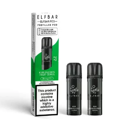 Elf bar 600 Prefilled Pod Kiwi Passionfruit Guava - Ejuicewarehouse
