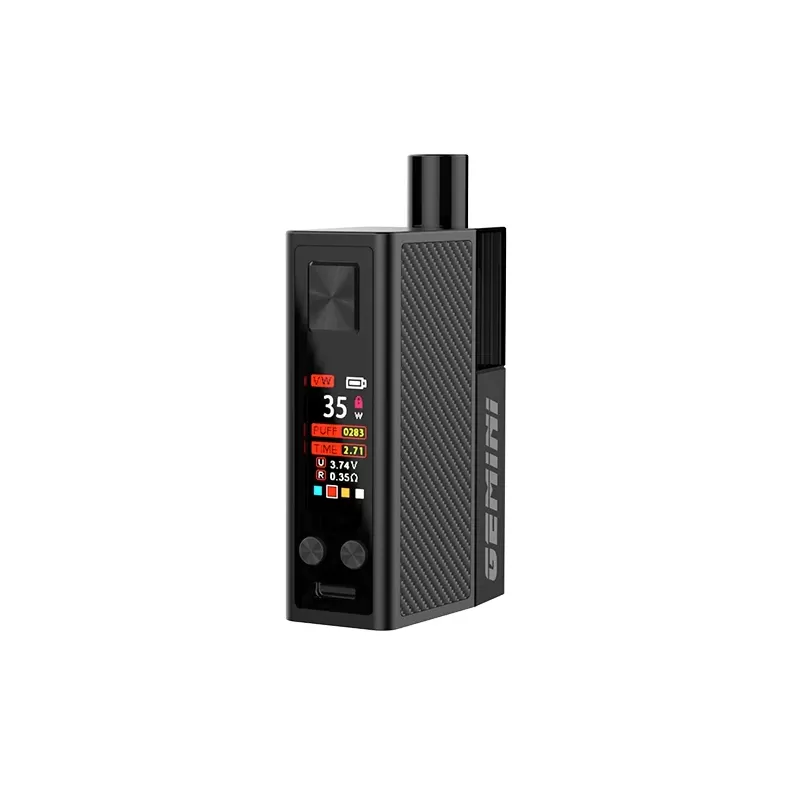 Coilfreak Gemini 2 40W Pod Mod Kit 1750mAh - Black - Image 2