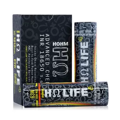 Hohm Tech Hohm Life 18650 3015mAh 22.1A Battery (2-Pack)