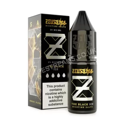 Zeus Juice The Black Ice Nic Salt E-Liquid - Vapestreams Co