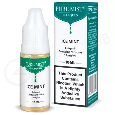 Ice Mint E-Liquid by Pure Mist - Ecigpremium
