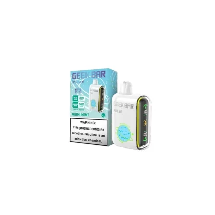 Geek Bar Pulse Disposable 15000 Puffs Miami Mint Flavor
