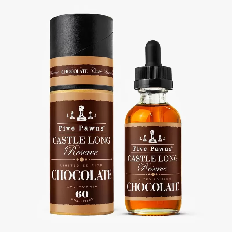 Five Pawns Castle Long Reserve Choc Dessert E-Liquid USA
