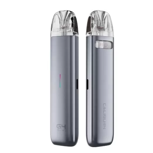 Caliburn G4 Mini 35W Pod System Kit 1100mAh - Light Silver - Image 3