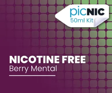 Berry Mental 50ml Nicotine Free Vape Juice