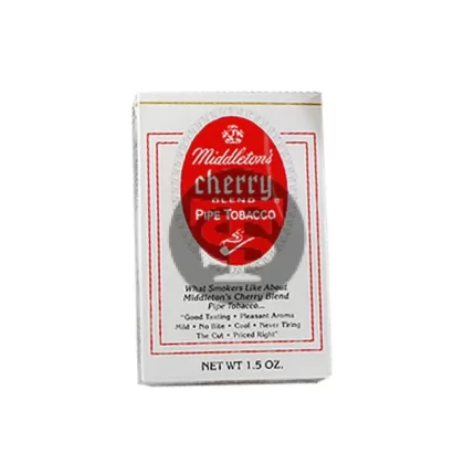 Middleton’s Cherry Blend Pipe Tobacco 6 Pockets of 1.5 oz.