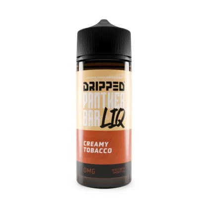 Panther Bar Shortfill Liq Creamy Tobacco 120ml
