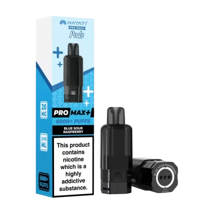 Blue Sour Raspberry Hayati Pro Max+ Refill Pack - 5mg - Vape Product