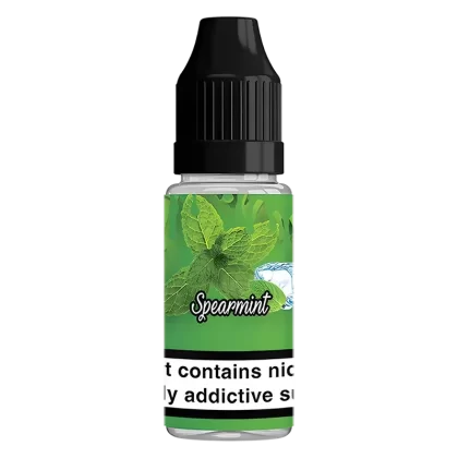 QuitterZ Spearmint 10ml e liquid High PG 70Pg 30Vg