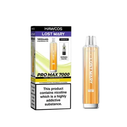 Hawcos x Lost Mary Pro Max 7000 Prefilled Pod Kit Pineapple Ice