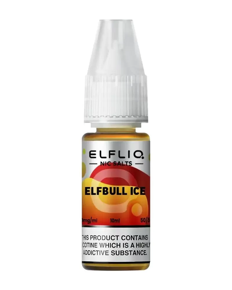 Elf Bar Elfliq ElfBull Ice Nic Salt Vape Juice - Strength 20mg