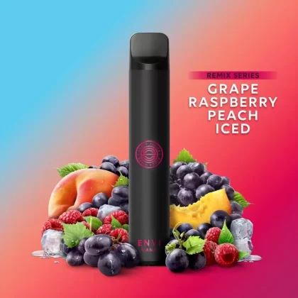 Envi Nano Disposable – Grape Raspberry Peach Iced – 800 Puffs - Ecigdepot