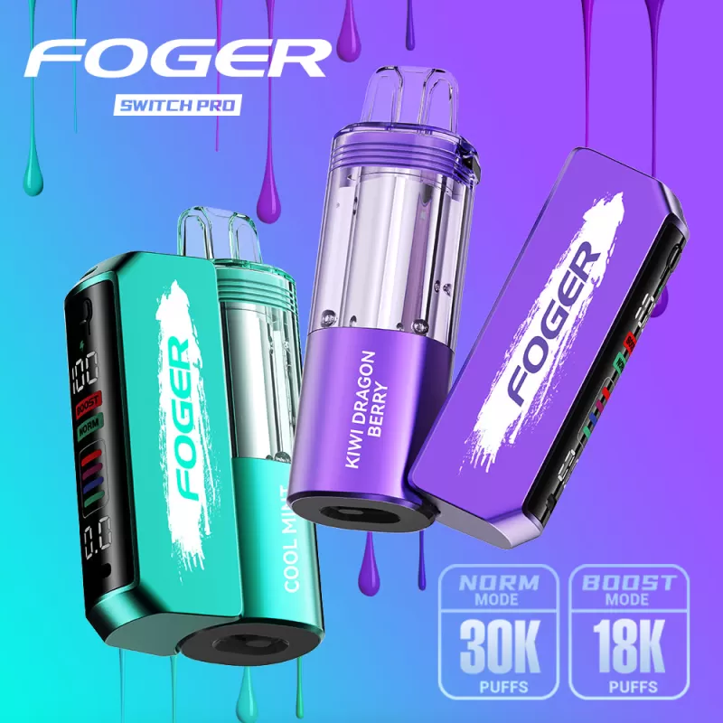 FOGER Switch Pro 30K Disposable Device KIT - 30,000 Puff - Blueberry Watermelon