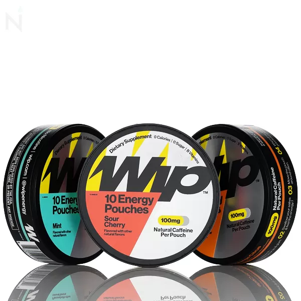WIP Caffeine Pouches - 100mg & 200mg Strength Options - Mint / 200mg
