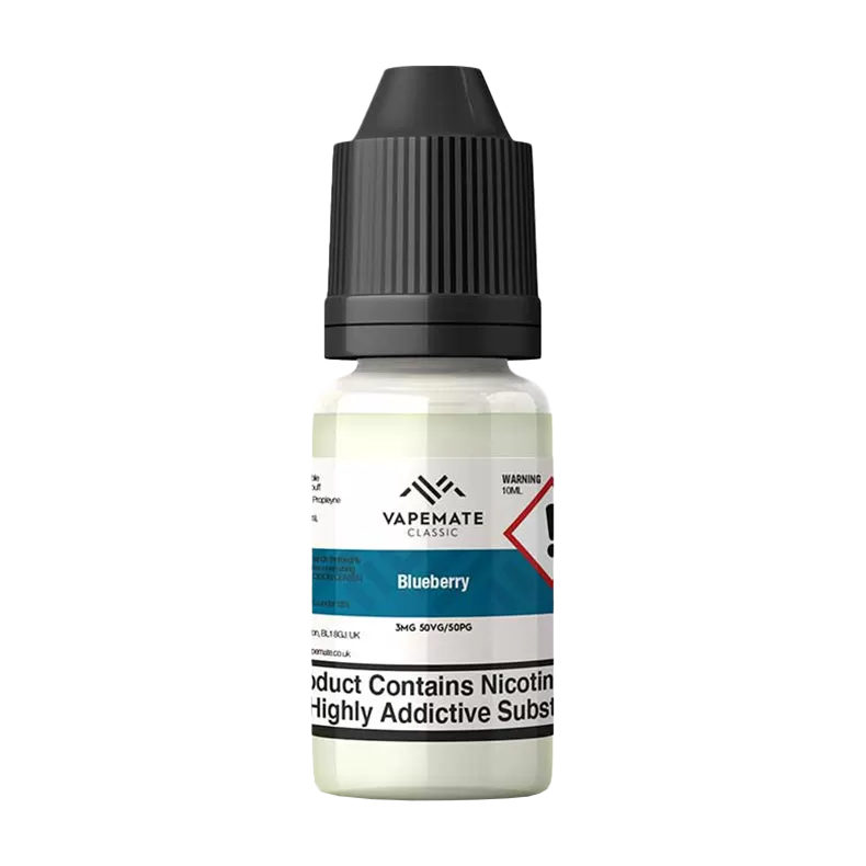 Vapemate Classic Blueberry 10ml - 70VG / 30PG / 3mg (Discontinued) - Ecigwizard