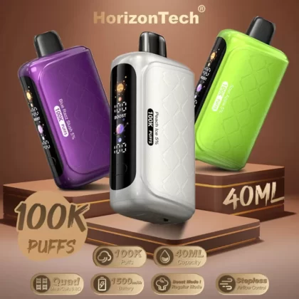 HorizonTech 100K Disposable Device - 100,000 Puffs - Watermelon Ice