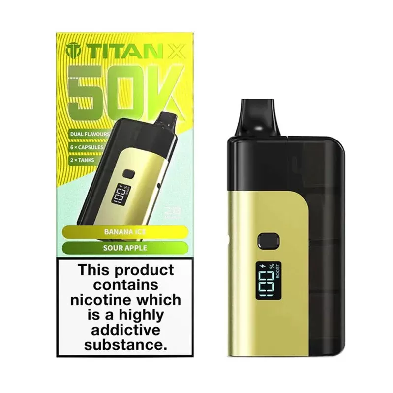 Titan X 50K Prefilled Pod Kit - Blueberry Raspberry - Image 2