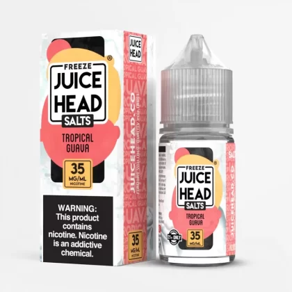 Juice Head Freeze Tropical Guava – Menthol Salt Nicotine