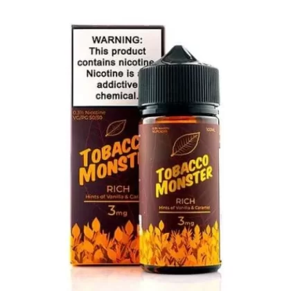 Tobacco Monster Rich Tobacco E-Liquid 100ml