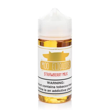 Moo TFN Series Strawberry Milk Vape e-Liquid 100mL - Beyondvape