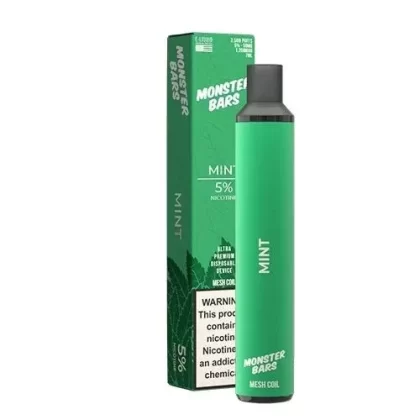 Monster Bars Disposable 5% [3500 puffs] – Mint