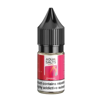 Strawberry Nic Salt by Aqua Salts 10ml - 10mg - Vape Product