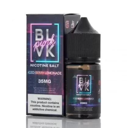 BLVK Pink Series Nicotine Salt – Iced Berry Lemonade - Vapexotic In