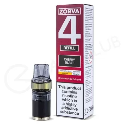 Cherry Blast Zorva 4 Prefilled Pods