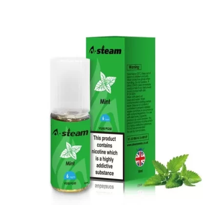 Mint 50/50 Eliquid 10ml by Steam