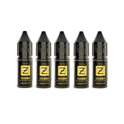 Nicotine Shots 18mg By Zeus Juice – Pack of 5