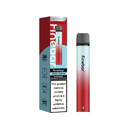 Hayati Finebar 1000 Puffs Prefilled Pod Kit Strawberry Raspberry Blueberry
