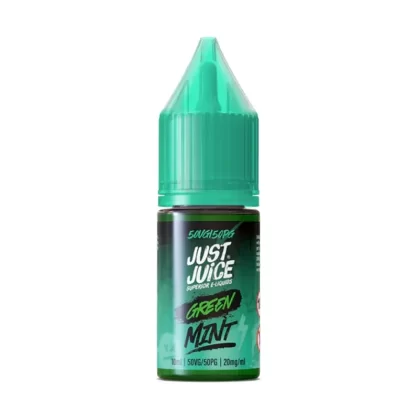 Just Juice Green Mint Nic Salt Vape Juice - 10 Pack - Strength