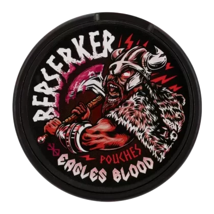 Eagle’s Blood BERSERKER Caffeine Pouches - Customer Group#VAP~Size#Single>5 Pack