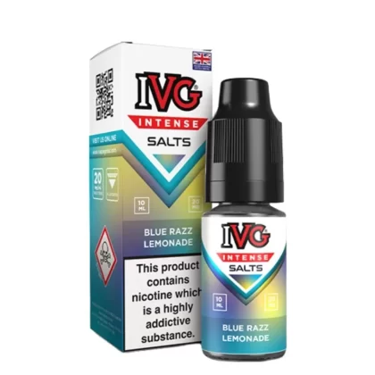 Blue Razz Lemonade Nic Salts E-Liquid Intense Salts Series by IVG (10ml) - 20mg