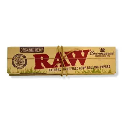 RAW Tips & Papers Connoisseur Organic Hemp KSS - Vape Store
