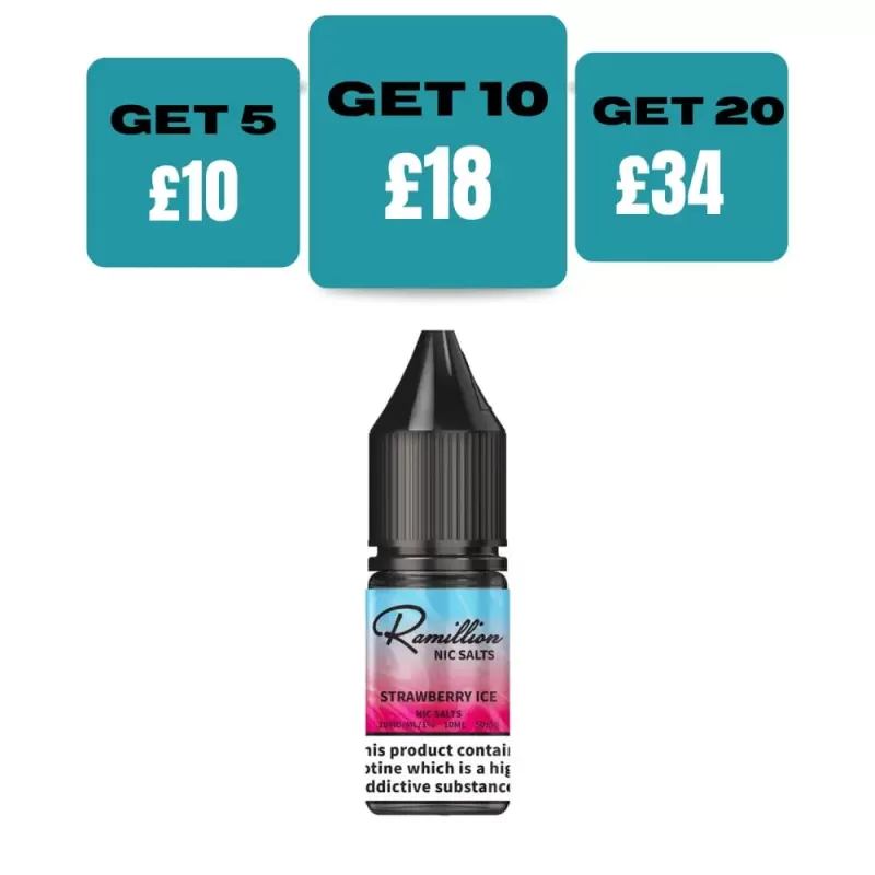 Ramillion 10ml E-liquid Nic Salt - 10 MG / Triple Mango