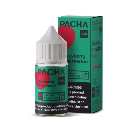 Pacha Syn Strawberry Watermelon 30ml Nic Salt Vape Juice - Vape Product, Vape Product
