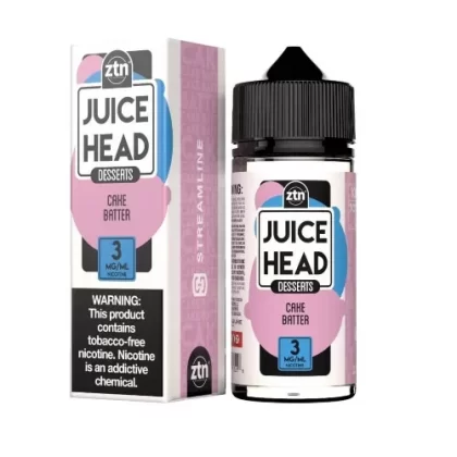 Juice Head Desserts E-Liquid – Cake Batter – 100ml