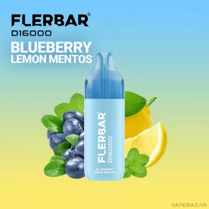 Flerbar D16000 Set – Blueberry Lemon Mentos