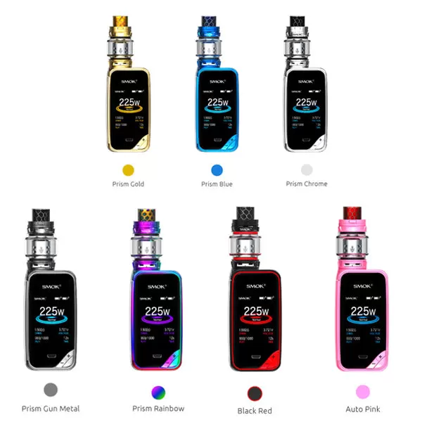 SMOK X-Priv 225W TC Kit With TFV12 Prince Tank -8ML - EU Edition / Prism Gun Metal