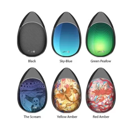 Suorin Drop 2 14W Pod Starter Kit - Black, Peacock Plume