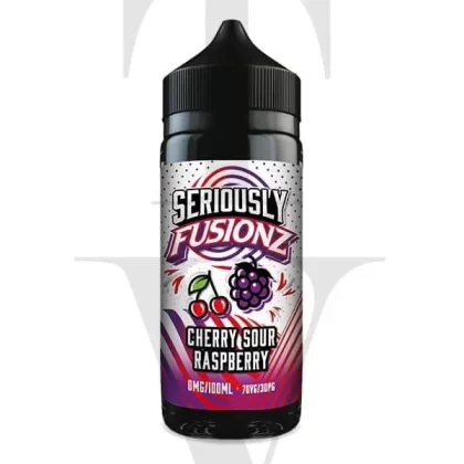 SERIOUSLY FUSIONZ CHERRY SOUR RASPBERRY SHORTFILL E-LIQUID