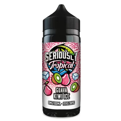 Seriously Tropical Guava Kiwi Ice 100ml Short Fill E Liquid - Vape Product, Vape Product