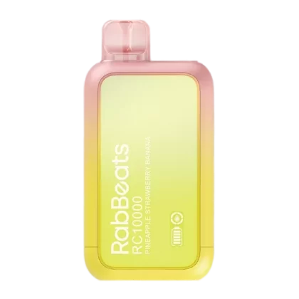 Pineapple Strawberry Banana RabBeats RC10000 - Nicotine#50mg~Size#Single>5 Pack (D92DF2)