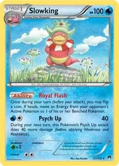 Slowking – 21/122 (Cosmos Holo) (021/122) (PR)
