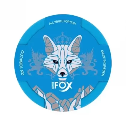 WHITE FOX ALL WHITE 12MG NICOTINE POUCHES